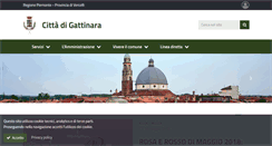 Desktop Screenshot of comune.gattinara.vc.it